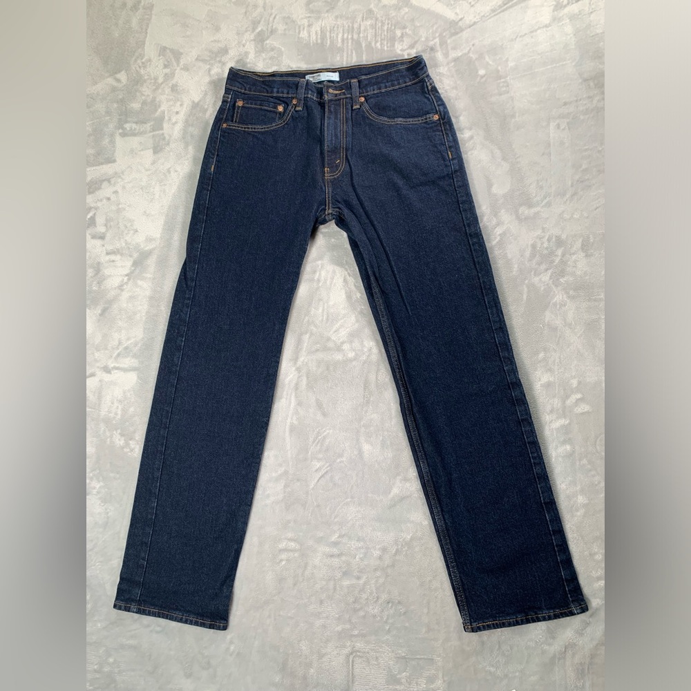 Levi's Dark Indigo Straight Jeans